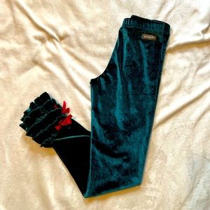 Matilda Jane velvet holiday leggings, size 12